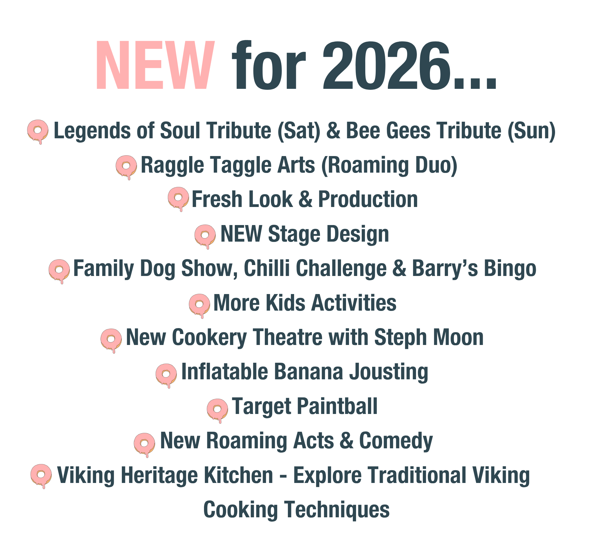 What's new for 2026?